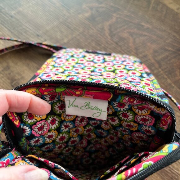 Vintage Vera Bradley Hipster Bag, Shoulder Bag, Travel Purse, Crossbody - Picture 5 of 9